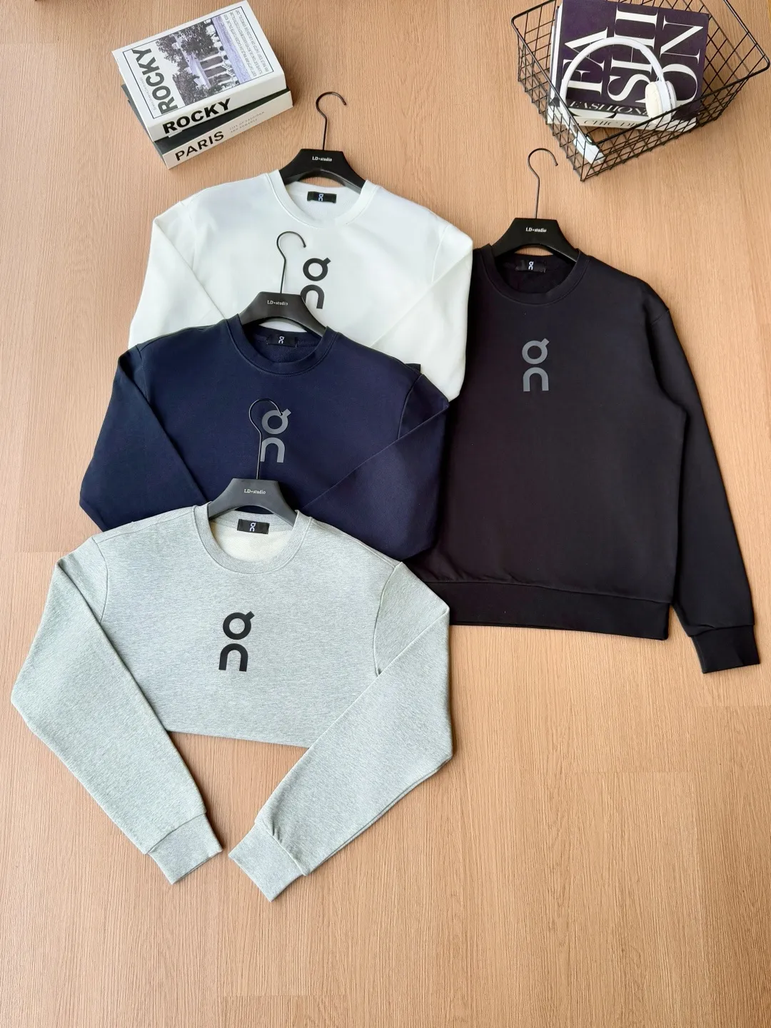 Club Tgraphic 2026 Autumn New Product Counter Same Style Printed Cotton Round Neck Sweatshirt Gram Pure Cotton Terry M.L.XL 2XL QU-W 3073